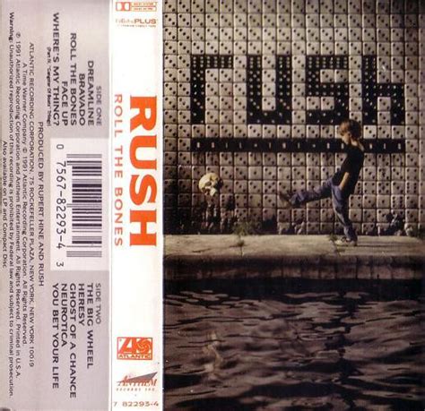 Rush - Roll The Bones (1991, Cassette) | Discogs