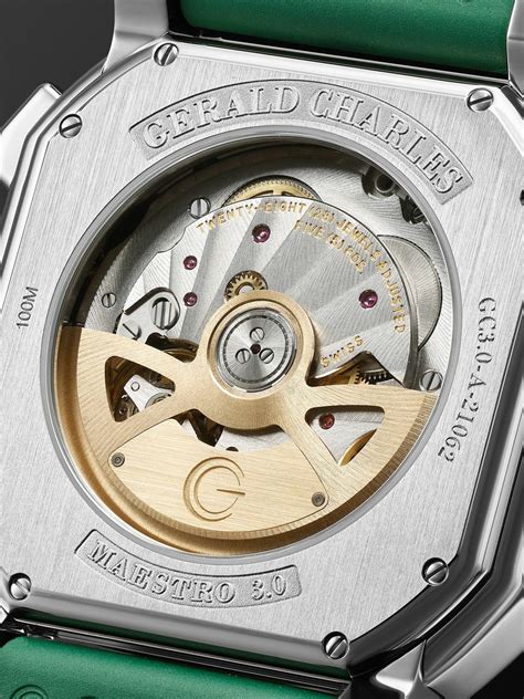 Gerald Charles Maestro Automatic Chronograph Mm Titanium And