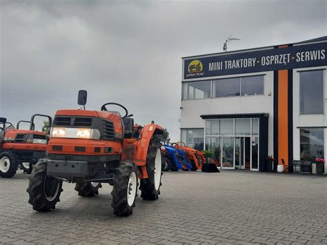 Kubota Gl X Rewers Mini Ciagnik Traktorek Ogrodowy Japan Trak