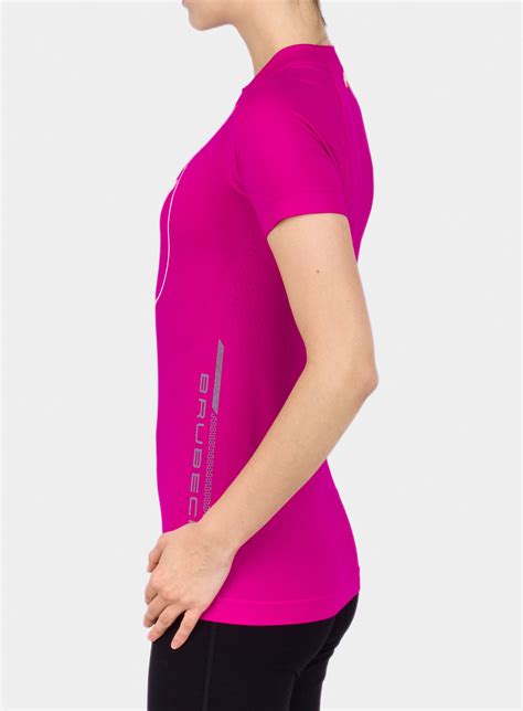 Koszulka Damska Brubeck Running Air Pro T Shirt Amaranth A Pl