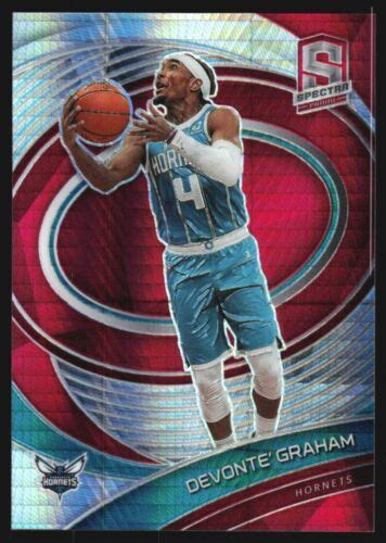 2021 22 Panini Spectra Prizm Devonte Graham Charlotte Hornets 31