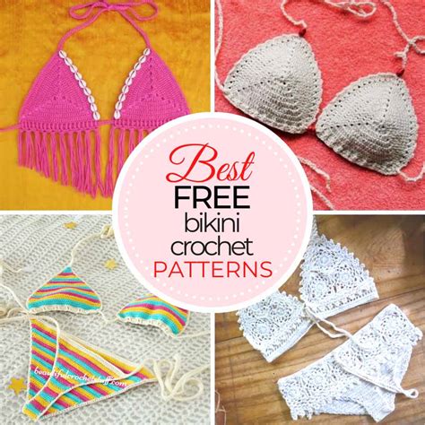 Free Printable Crochet Bikini Patterns Pattern Stencils