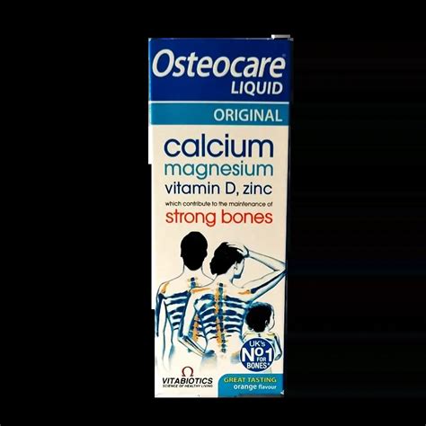 OSTEOCARE LIQUID VITABIOTICS - Pharmacie Hasimbola