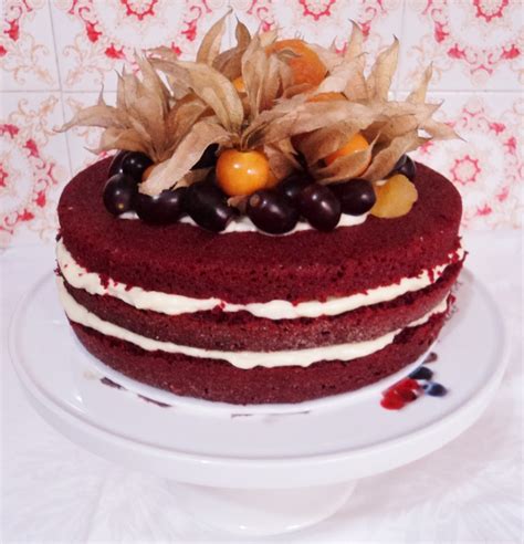 Arte De Confeitaria Red Velvet Naked Cake
