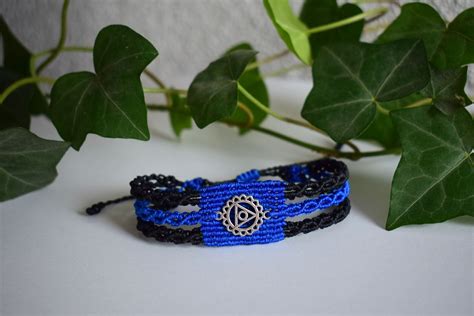 7 Chakra Bracelets Macrame Bracelets Chakra Jewelry - Etsy