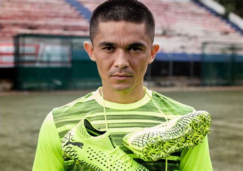 Puma Signs Indian National Football Captain Sunil Chhetri