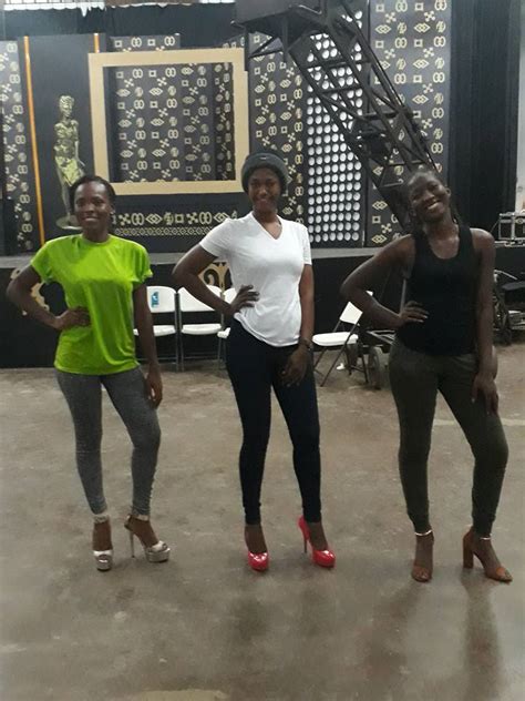 Tv3 Ghana Modelling Rehearsals With The Ghanas Most