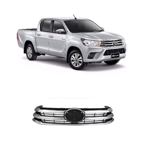 Mascara Cromada Toyota Hilux 2016 En Adelante Cuotas sin interés