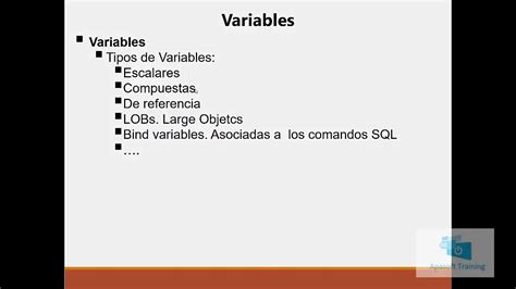 Curso De Oracle Plsql 12c Cap 5 Variables Youtube