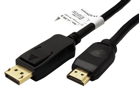DisplayPort - HDMI kabel, DP(M) -> HDMI M, 4K@60Hz, 1m | SECOMP a.s.