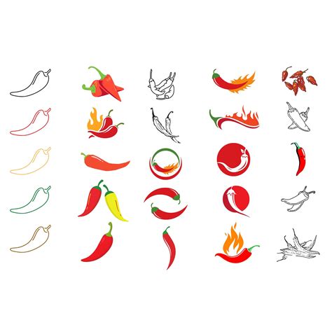 Red Hot Chili Pepper SVG PNG JPEG Cut Files Files For Etsy