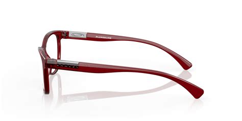 Plungeline™ Polished Translucent Brick Red Eyeglasses Oakley® Us