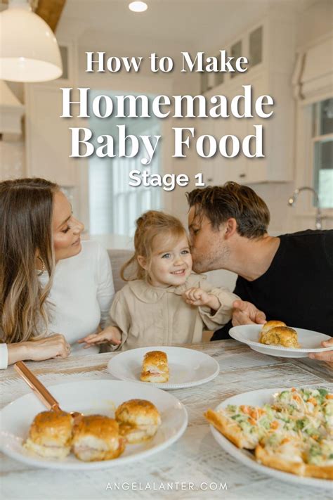 How to make homemade baby food stage 1 – Artofit