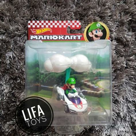 Jual Hot Wheels Mariokart Luigi P Wing Cloud Glider Mario Kart Hotwheels Di Seller Pasaraya