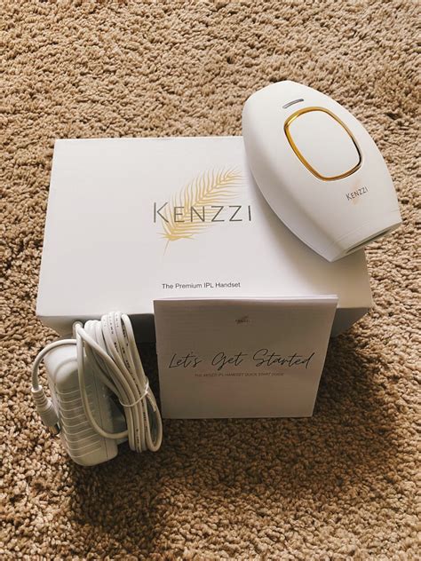 KENZZI IPL An At Home Laser Hair Removal Device That Actually Works