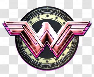 Wonder Woman Logo Female Iron On Superhero Transparent Png