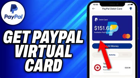 How To Get Paypal Virtual Card 2024 Easy Fix Youtube