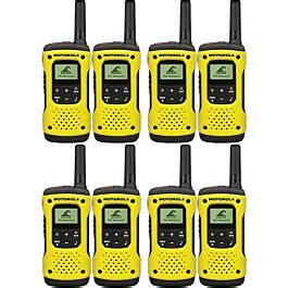 Motorola T92 H20 Walkie Talkie Waterproof Eight Pack