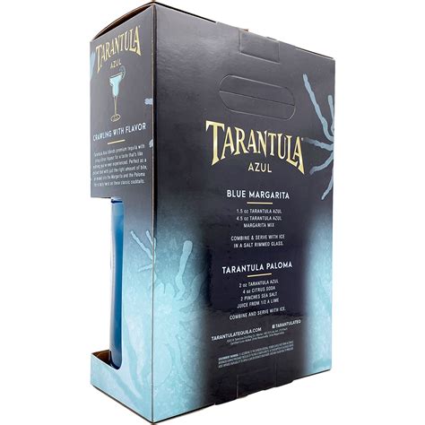 Tarantula Azul Tequila Gift Set With Blue Margarita Mix Gotoliquorstore