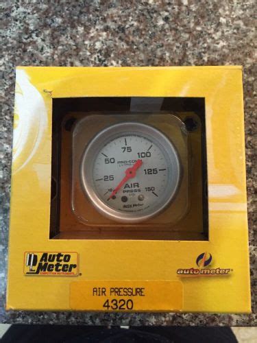 Purchase Auto Meter 4320 Gauge Air Press 2 1 16 150psi Mechanical