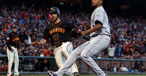 Bumgarner Giants Pen Knock Rockies Out Of 1st In Division 3 0 Cbs