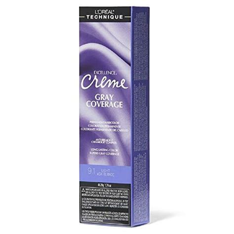 L Oreal Paris Excellence Creme Permanent Hair Color Light Ash Blonde No 9 1 1 74 Ounce