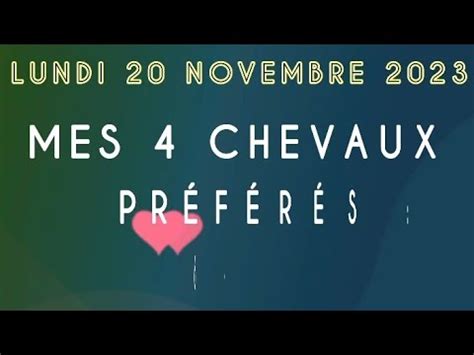 Pronostics Pmu Quint Du Lundi Novembre Vincennes Prix