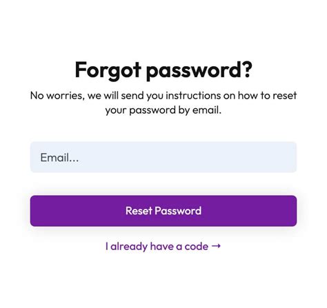 Downloads Forgot Password Free Webflow Component