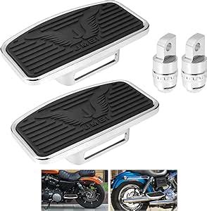 Amazon Adjustable Motorcycle Passenger Footboard Floorboard Rear