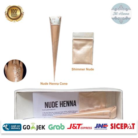 Jual Nude Henna Waterproof Henna Mocca Henna Pastel Beige Henna Viral Shopee Indonesia