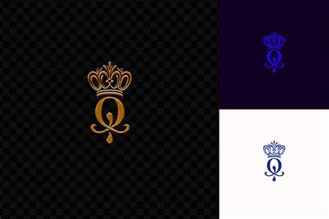 Premium PSD Letter Q Logo With Regal Vibe Letter Mark Logo Style