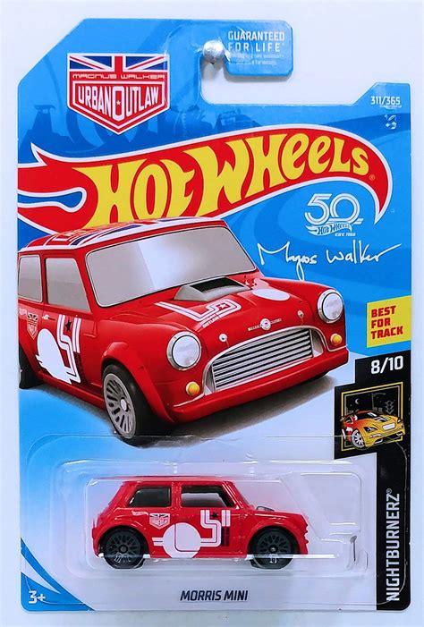 Hot Wheels Mattel 2018 Nightburnerz Magnus Walker Urban Outlaw Morris Mini 311 365 Amazon