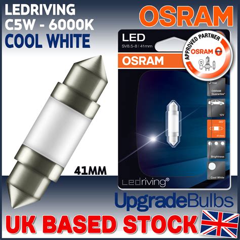Osram C5W LEDriving 41mm Festoon LED Car Bulb 4000K or 6000K (Single ...