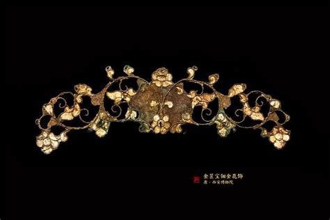 Chinese Tang Dynasty Hair Ornament Relics Ancient China Art