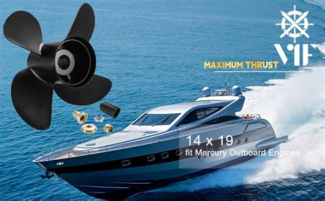 VIF Boat Propeller 14 X 19 For Mercruiser Alpha One Bravo One Mercury