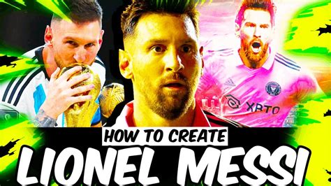 Lionel Messi Ea Sports Fc 24 Virtual Pro Lookalike Tutorial Youtube