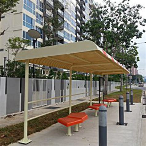 temporary bus shelter  singapore perfect form