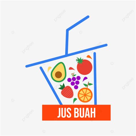 Logo Jus Buah Vektor Jus Logo Jus Desain Logo Jus PNG Dan Vektor