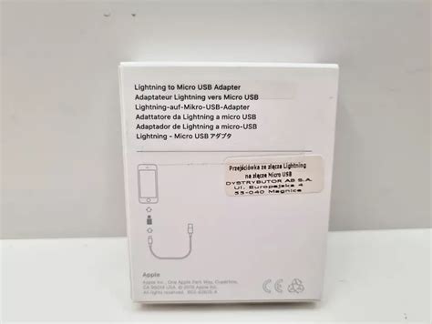 PRZEJCIÓWKA Z LIGHTNING NA MICRO USB | Adaptery, przejściówki | Loombard.pl