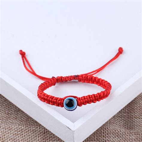 Buy Handmade Lucky Kabbalah Red String Hamsa Bracelets Blue Evil Eye