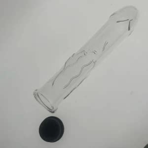 Transparent Big Huge Large Glass Dildo Sex Glass Penis Crystal Anal Butt Plug Beads Sex Toys For