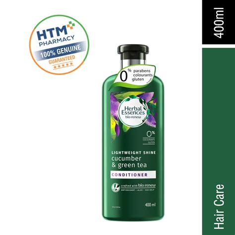 Herbal Essences Conditioner 400ml Cucumber And Green Tea Shopee Malaysia