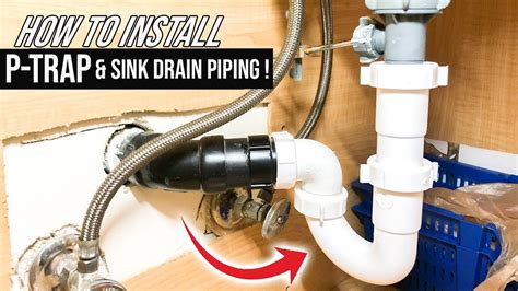 How To Plumb A P Trap