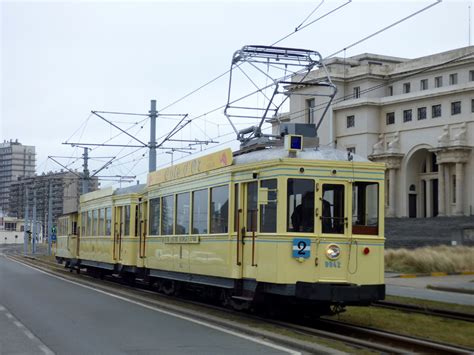 Береговой трамвай, SNCV Standard деревянный моторный № 9942; Береговой ...