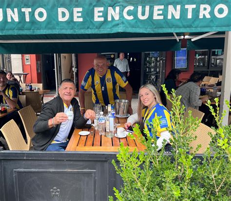 Los hinchas de Rosario Central ya viven la previa del partido contra