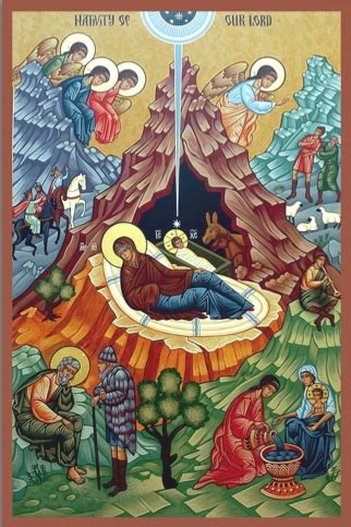 Orthodox Way Of Life The Incarnation Nativity Icon