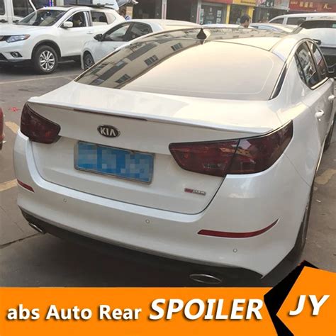 For Kia Optima Spoiler K Spoiler With Light High Quality Abs