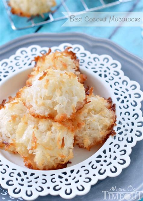 The Best Coconut Macaroons Mom On Timeout