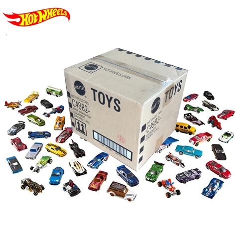 Hot Wheels Coche de juguete Original para niños de 5 a 72 piezas modelo de coche juguetes