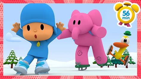 Pocoyo Deutsch Eislaufen Macht Spass Minuten Cartoons Und